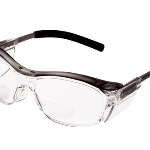 3M™ Nuvo™ Reader Protective Eyewear 11435-00000-20 Clear Lens, Gray Frame, +2.0 Diopter #70071539772